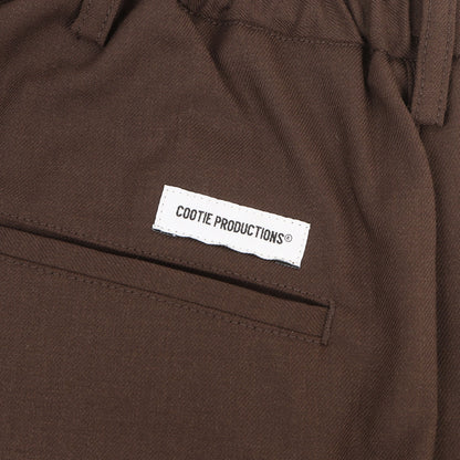 26SS T/Wツイル ワイド イージーパンツ(T/W Twill Pintuck Square Leg Easy Trousers)