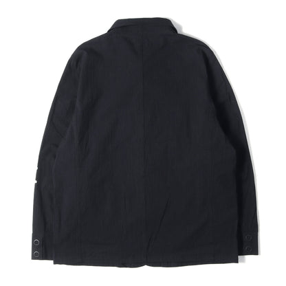 ×SERGIO TACCHINI ストレッチ ストライプ コットン ジャケット