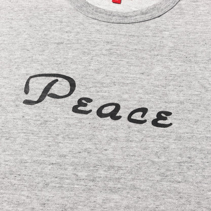 Peace ロゴ ヘビー Tシャツ(Peace S/S Top)
