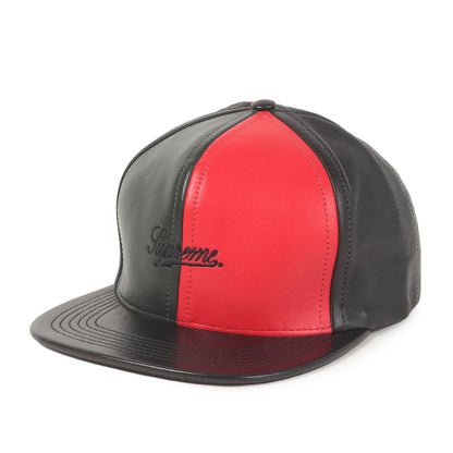 スクリプトロゴ レザー 6パネルキャップ(Leather Pinwheel 6 Panel Cap)