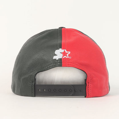 スクリプトロゴ レザー 6パネルキャップ(Leather Pinwheel 6 Panel Cap)