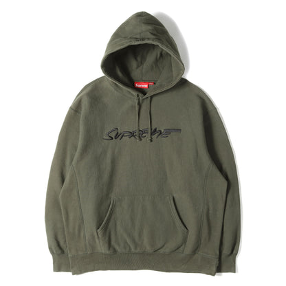 24SS ×FUTURA フューチュラロゴ刺繍 スウェットパーカー(Futura Hooded Sweatshirt)