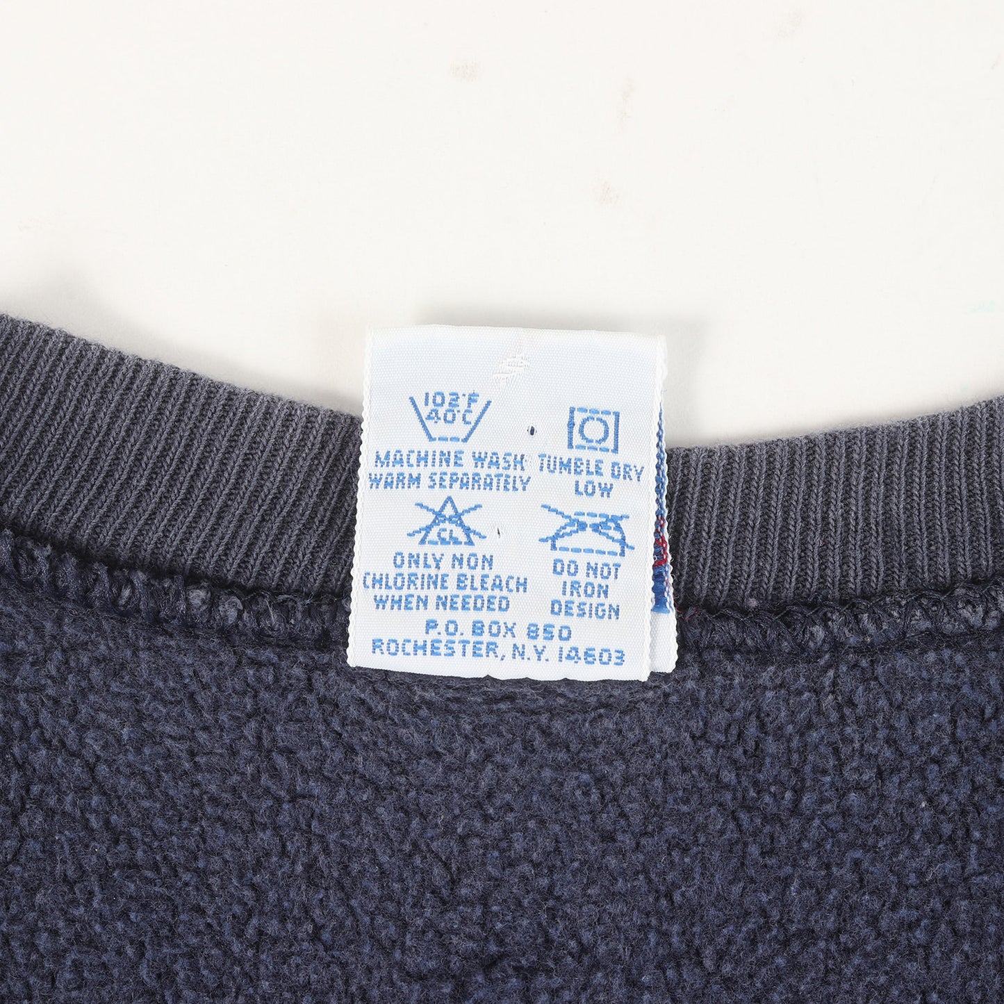 [雰囲気抜群 刺繍タグ] 90s ブランドロゴ刺繍 リバースウィーブ スウェット USA製