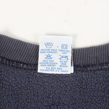 [雰囲気抜群 刺繍タグ] 90s ブランドロゴ刺繍 リバースウィーブ スウェット USA製