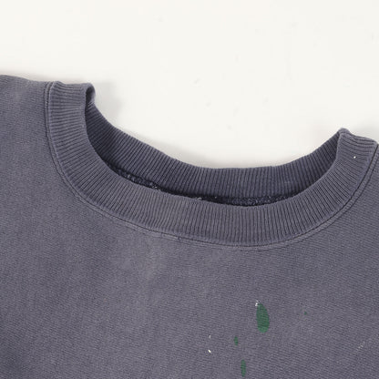 [雰囲気抜群 刺繍タグ] 90s ブランドロゴ刺繍 リバースウィーブ スウェット USA製