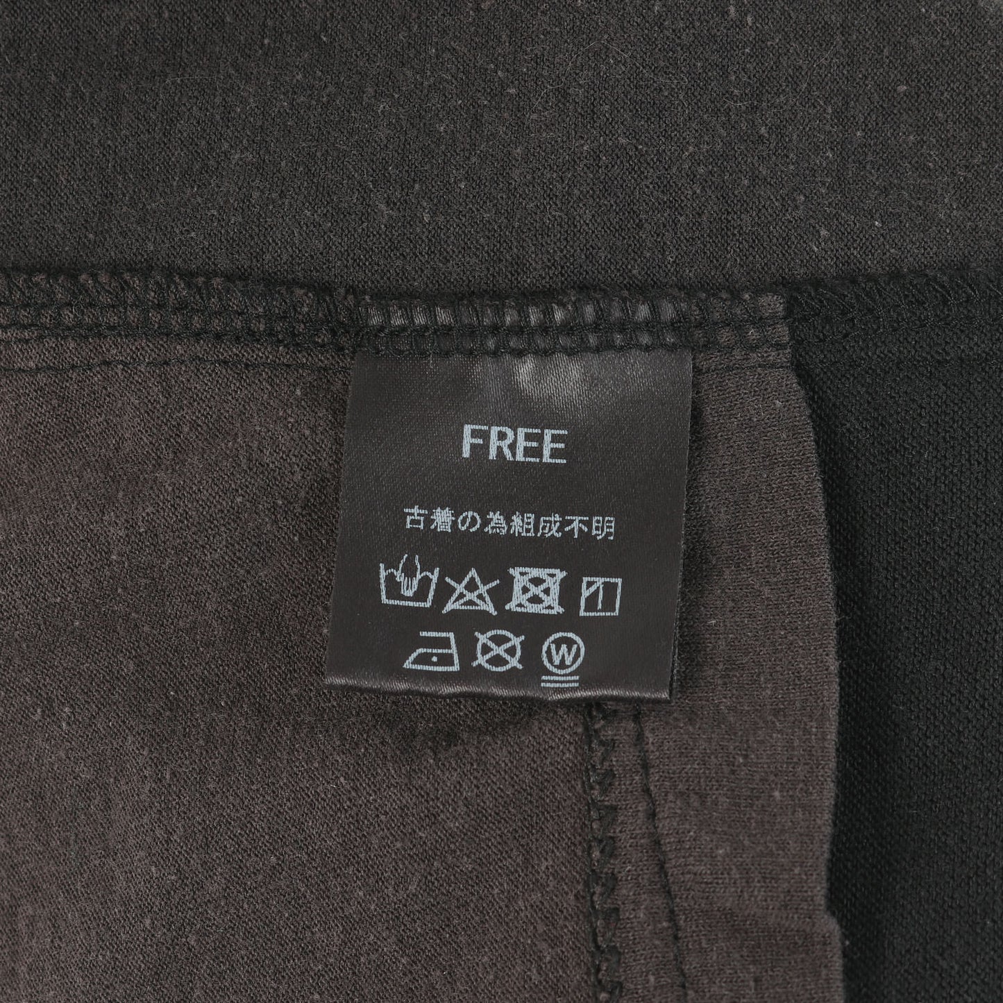 古着リメイク 再構築 ミッキーマウス ロングスリーブ Tシャツ
