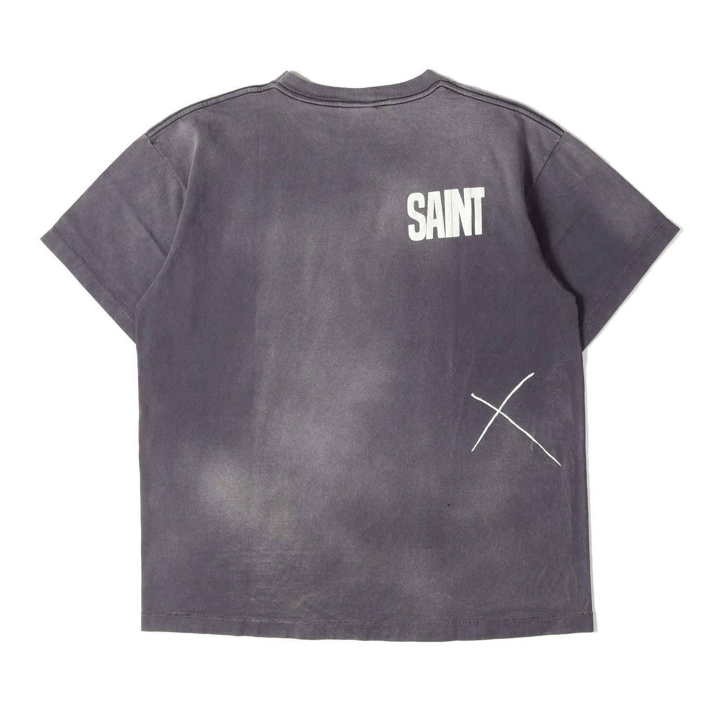 24SS ×LASTMAN ヴィンテージ加工 セイクリッドハート Tシャツ(LM_SS TEE /BEATING)