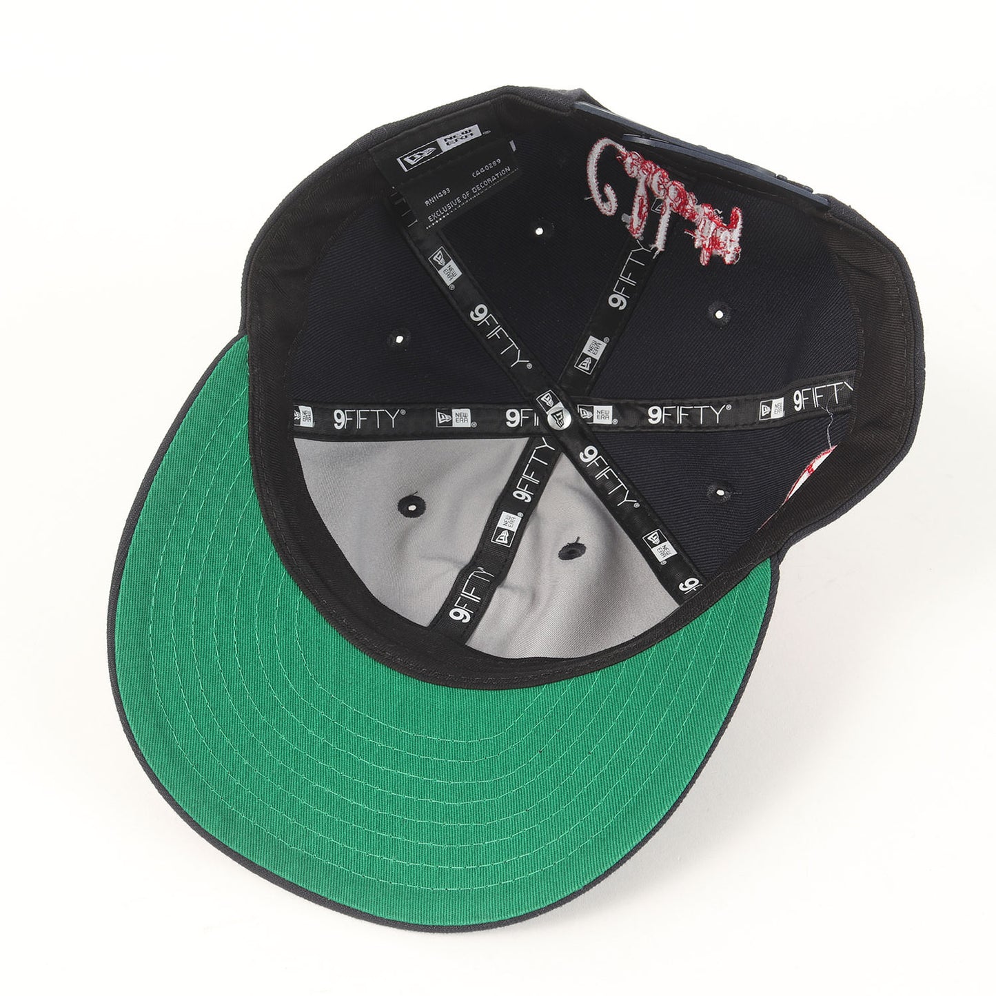 26SS ×NEW ERA ロゴ刺繍 スナップバック ベースボール キャップ(NE_CAP / CELEBRITY)