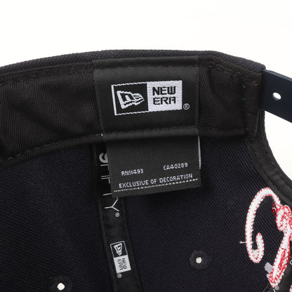 26SS ×NEW ERA ロゴ刺繍 スナップバック ベースボール キャップ(NE_CAP / CELEBRITY)