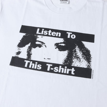 グラフィックプリント Tシャツ(LISTEN TO)