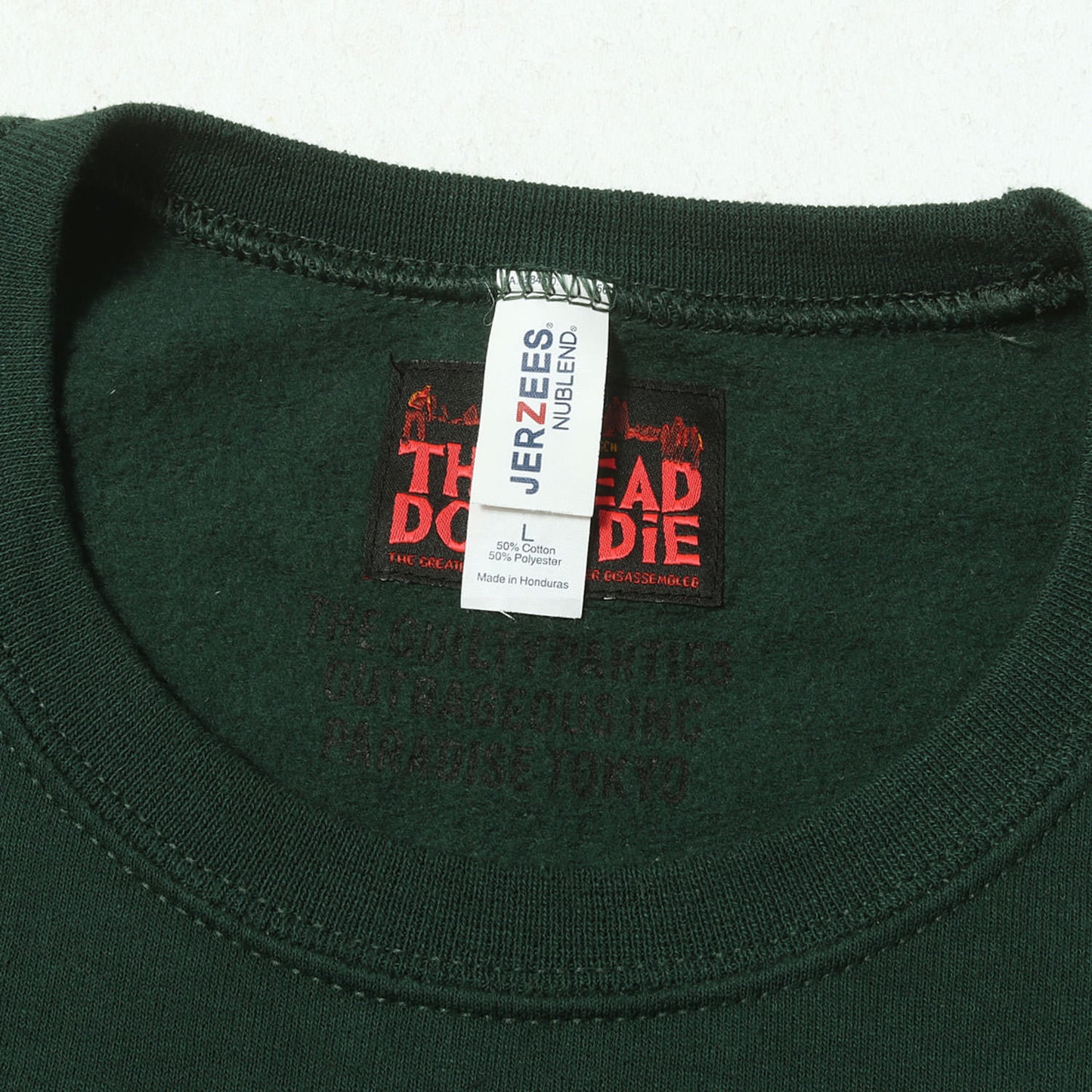 20AW ×The Dead Don't Die タイトルロゴ スウェット(CREW NECK SWEAT SHIRT)