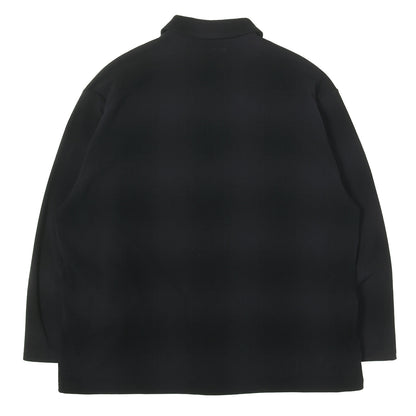 23AW オンブレチェック フリース シャツジャケット(FLEECE SHIRT)