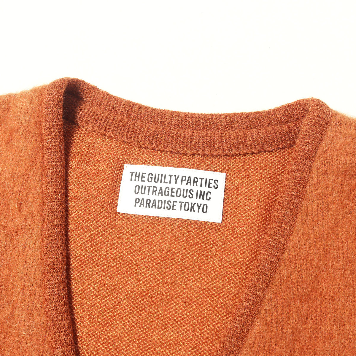 22AW モヘヤニット カーディガン(MOHAIR CARDIGAN)