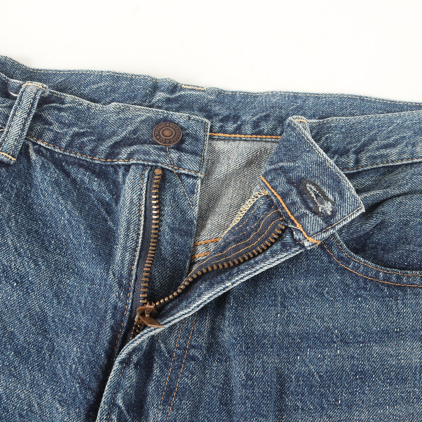 1105 ヴィンテージ加工 セコハン デニムパンツ (2ND-HAND 1105 USED WASH)