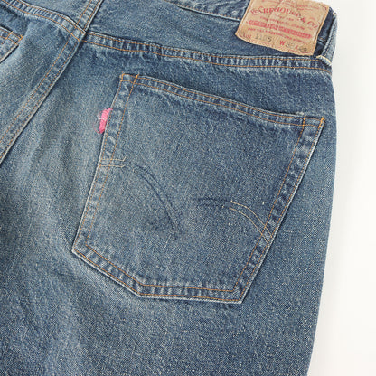 1105 ヴィンテージ加工 セコハン デニムパンツ (2ND-HAND 1105 USED WASH)