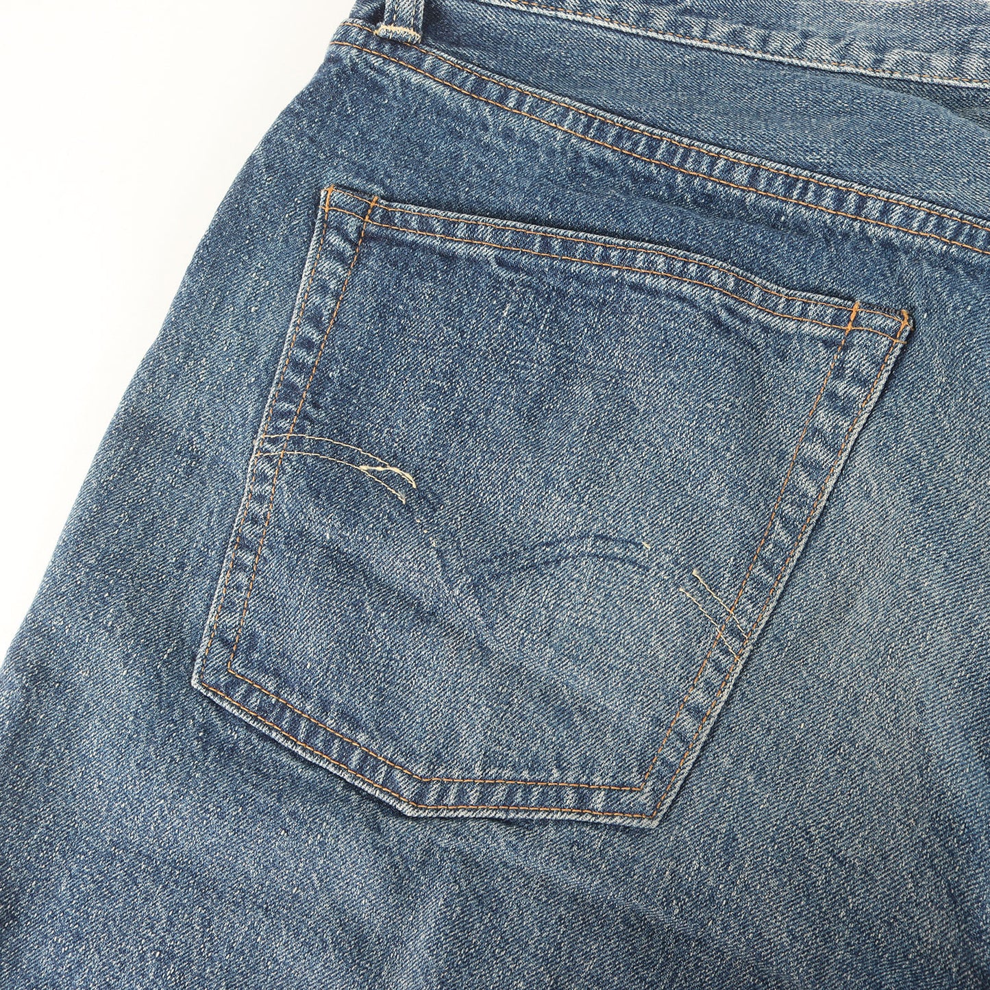 1105 ヴィンテージ加工 セコハン デニムパンツ (2ND-HAND 1105 USED WASH)