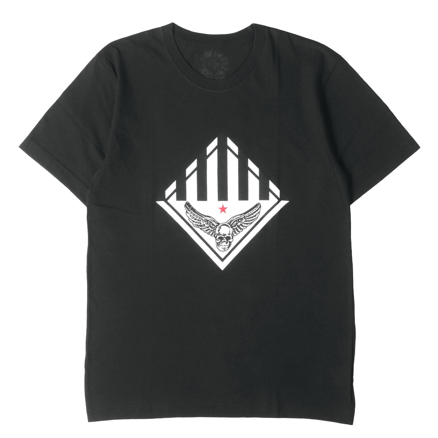 CHROME HEARTS (クロムハーツ) FOTI スカルウィング Tシャツ