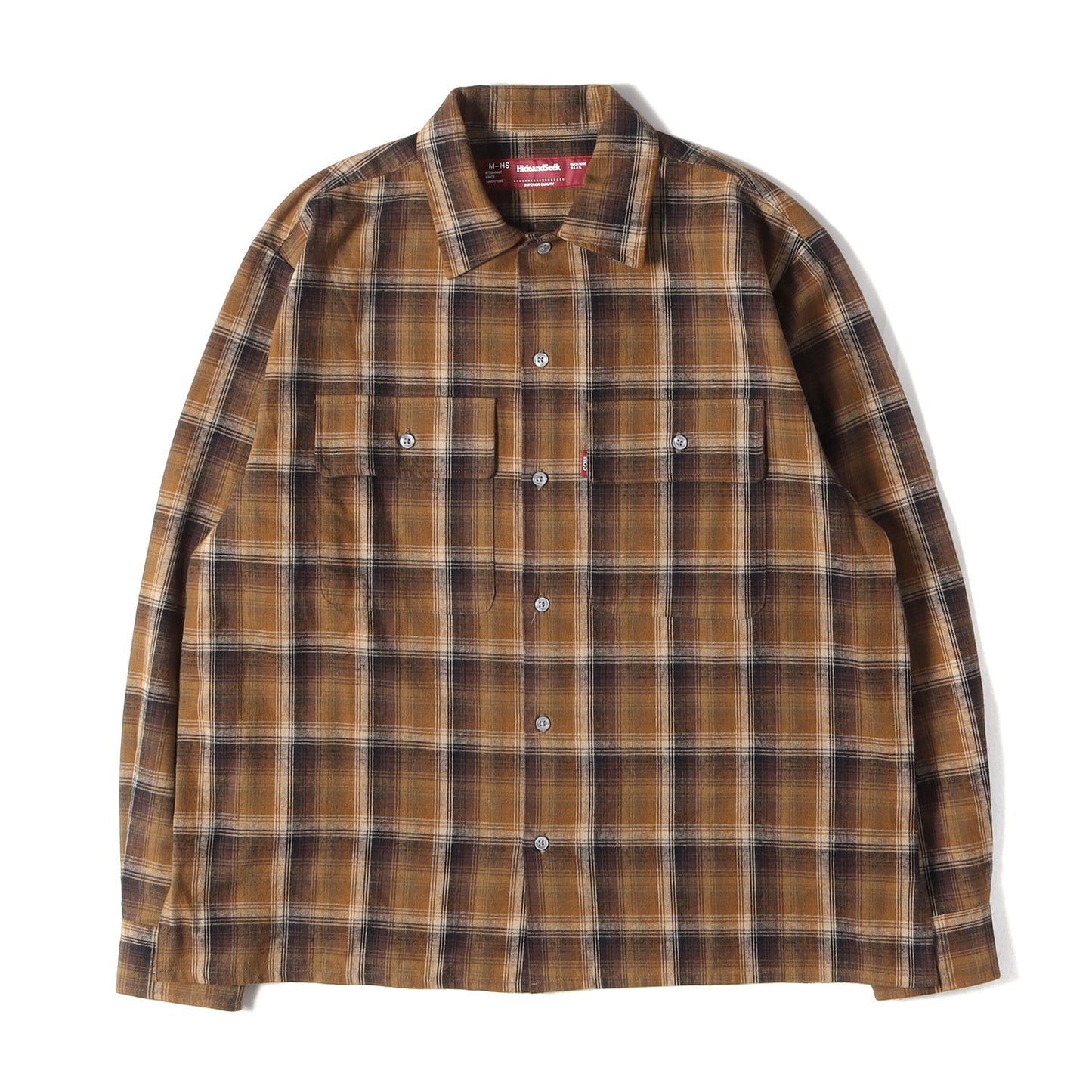 26SS オンブレチェック フランネルシャツ(Flannel Check L/S Shirt)