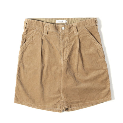 26SS 硫化染め コーデュロイ ペインターショーツ(WORKER SHORTS COTTON CORD SULFUR DYE)