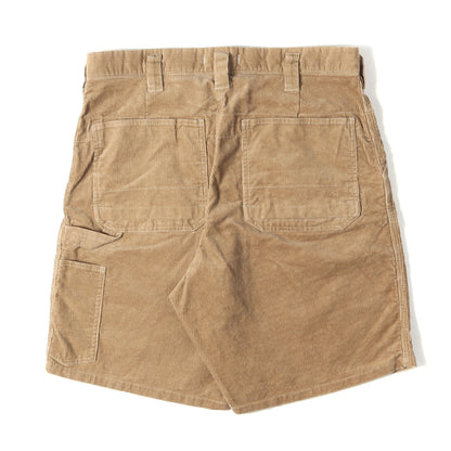 26SS 硫化染め コーデュロイ ペインターショーツ(WORKER SHORTS COTTON CORD SULFUR DYE)