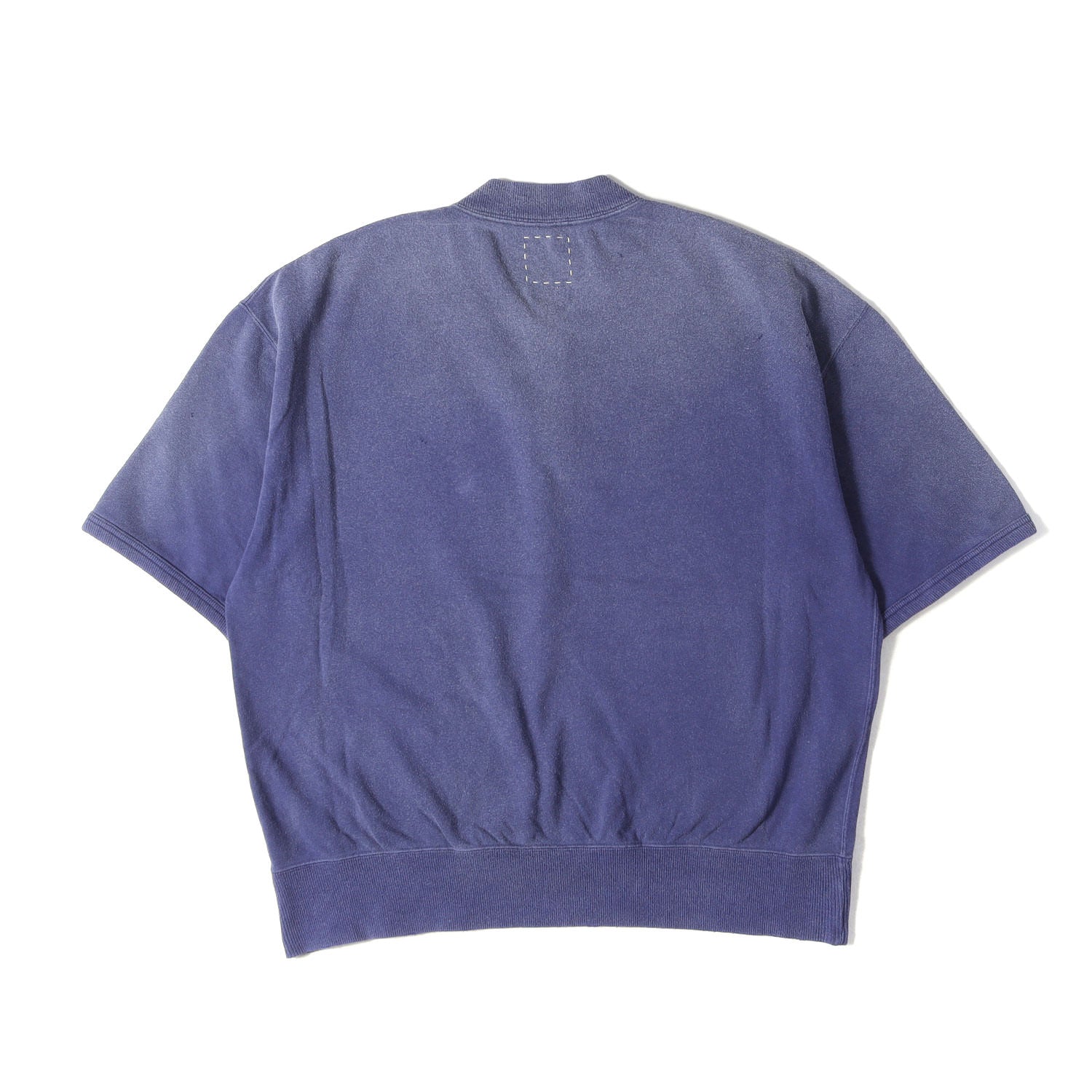 visvim (ビズビム) 26SS クラッシュ加工 ヘンリージップ 半袖