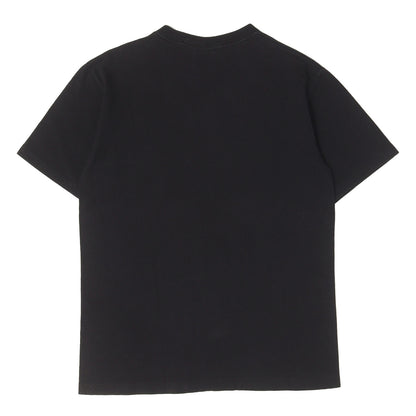 90S OLD STUSSY 紺タグ スケボースカル刺繍 Tシャツ(USA製)