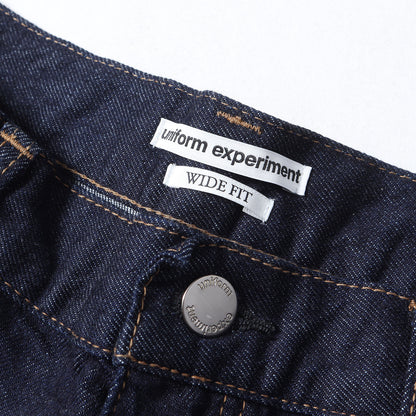 26SS レザーダブルニー デニム ペインターパンツ(LEATHER DOUBLE KNEE DENIM PAINTER PANTS)