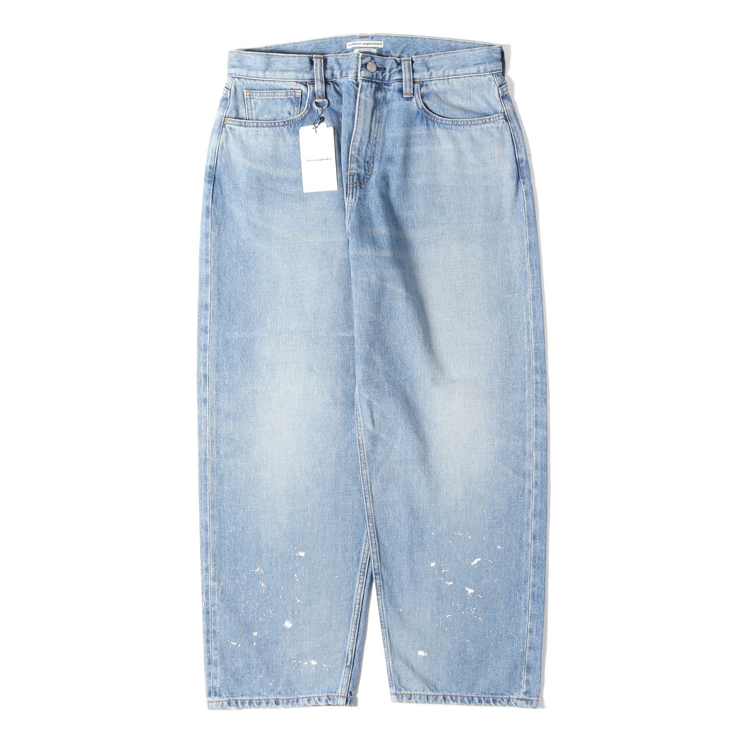 26SS ヴィンテージ加工 ボールドフィット デニムパンツ(DAMAGED BOLD-FIT JEANS)