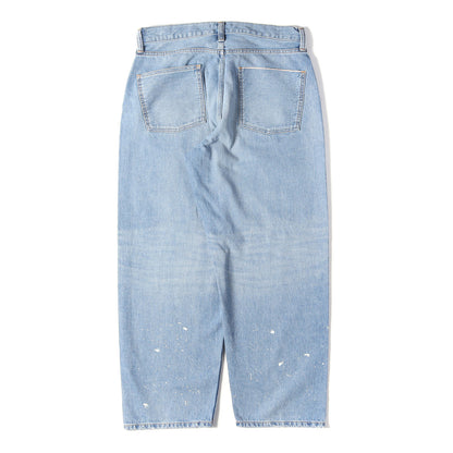 26SS ヴィンテージ加工 ボールドフィット デニムパンツ(DAMAGED BOLD-FIT JEANS)