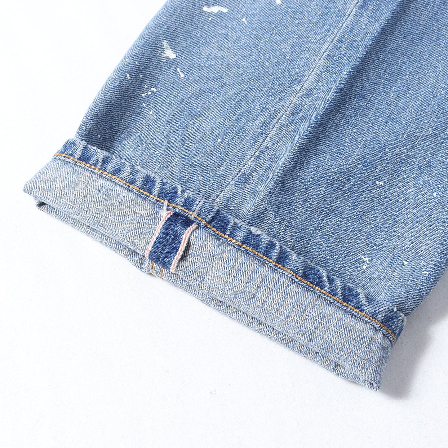 26SS ヴィンテージ加工 ボールドフィット デニムパンツ(DAMAGED BOLD-FIT JEANS)