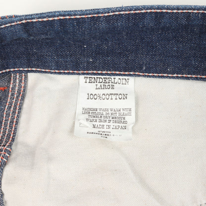 シンチバック付き ペインター デニムショーツ