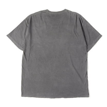 ピグメントダイ加工 ブランドロゴ Tシャツ