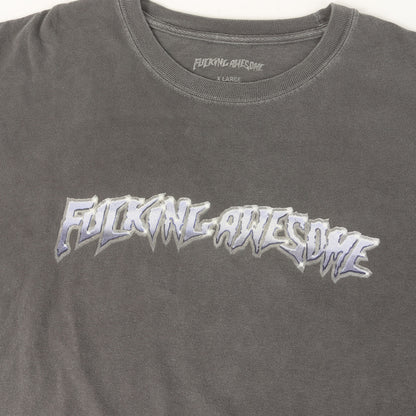 ピグメントダイ加工 ブランドロゴ Tシャツ