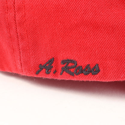 グラフィック刺繍 コットンツイル 6パネルキャップ(Dance / Alexis Hat)