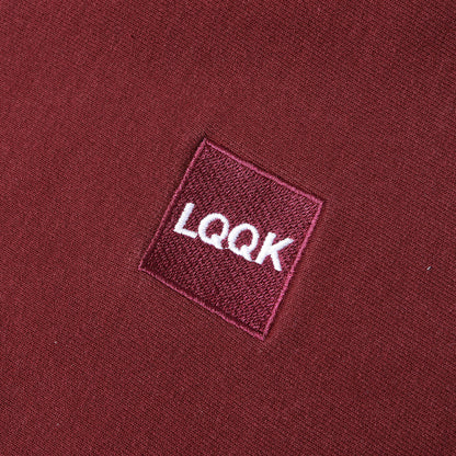 BOXロゴ刺繍 リバースウィーブ スウェットパーカー