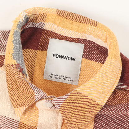 ダメージリペア加工 ヘビー チェック フランネルシャツ(REPAIR AGEING FLANNEL SHIRTS)