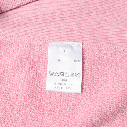 ダメージ加工 ひび割れ発砲プリント リバースウィーブ スウェット(WONDER LAND CREW SWEAT SHIRTS)