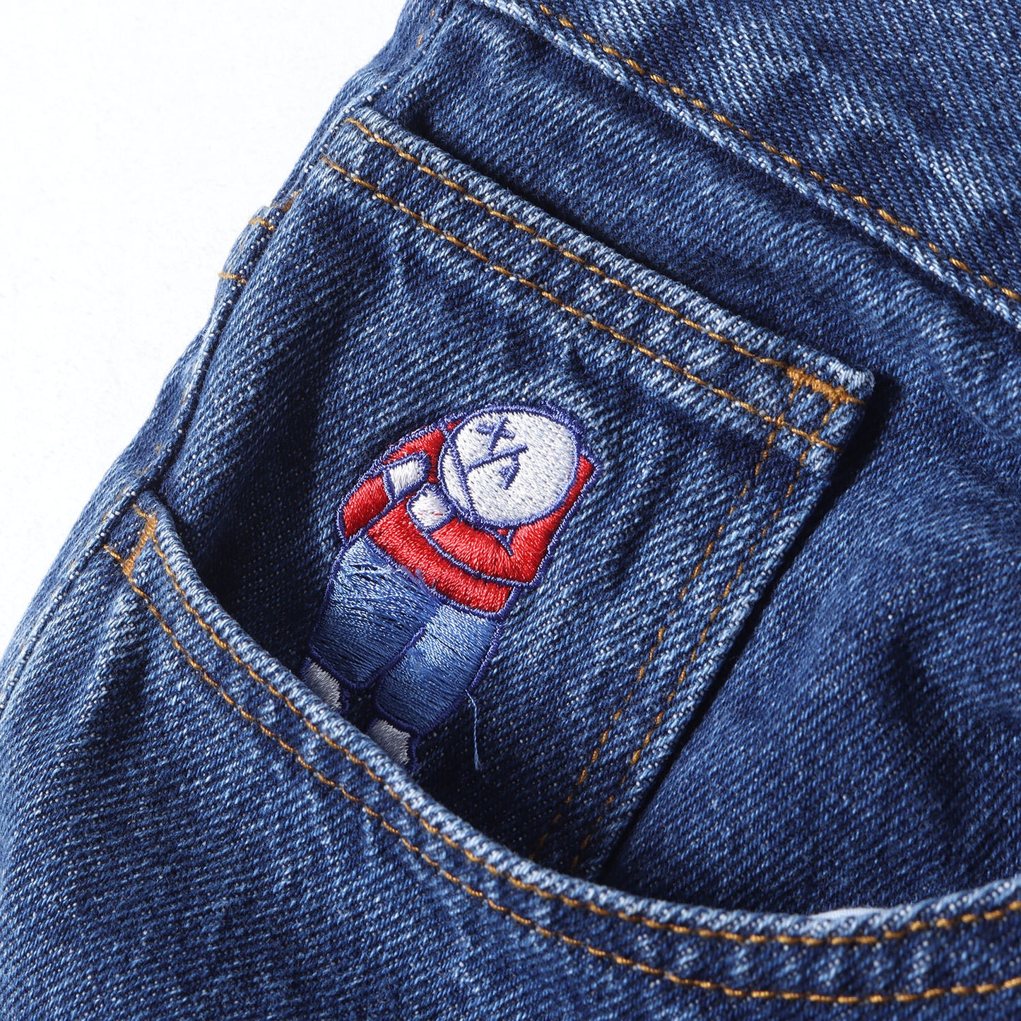 ビッグボーイ ウォッシュド バギー デニムパンツ(BIG BOY PANTS)