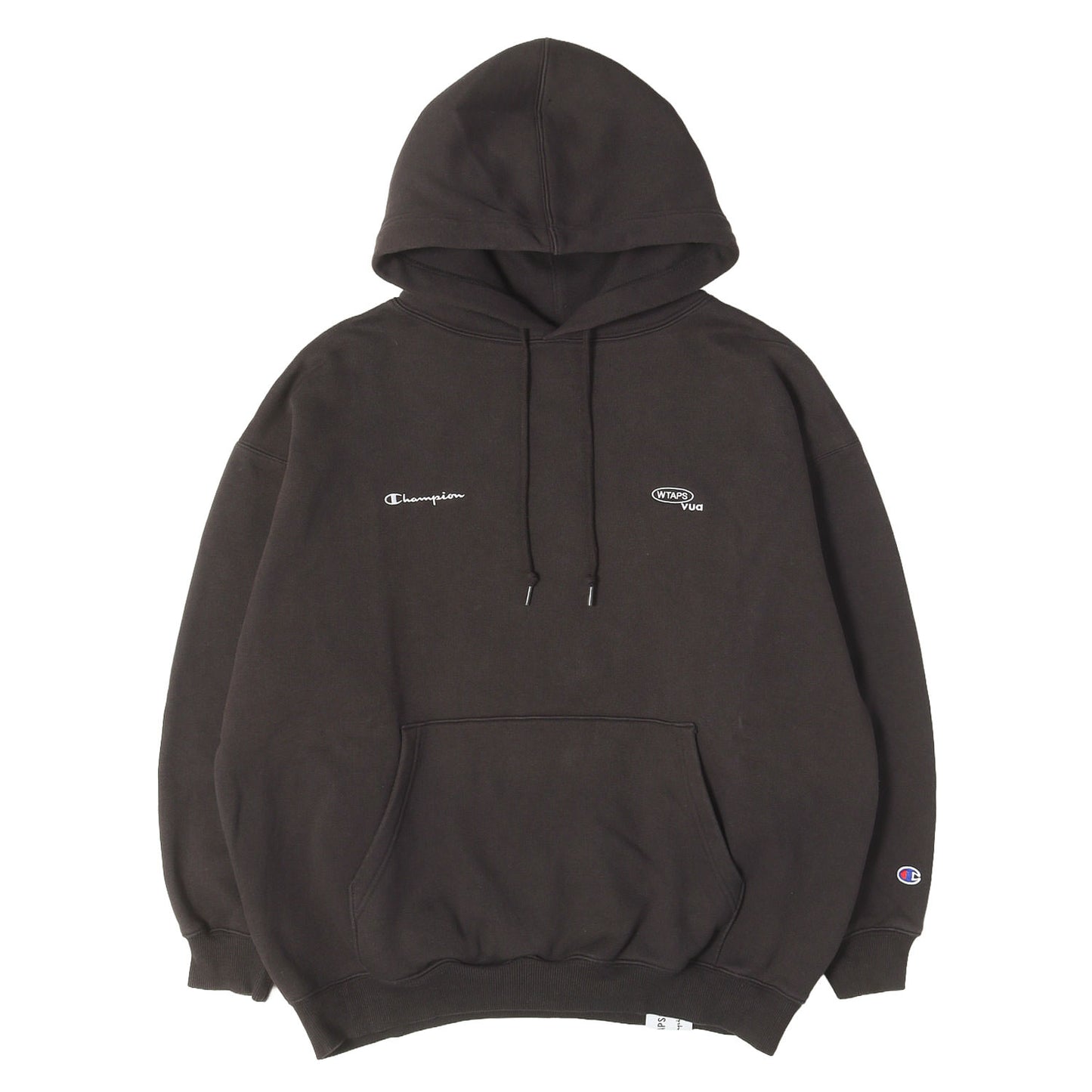 25AW ×Champion ロゴ刺繍 スウェットパーカー(ACADEMY / HOODED / CTPL)