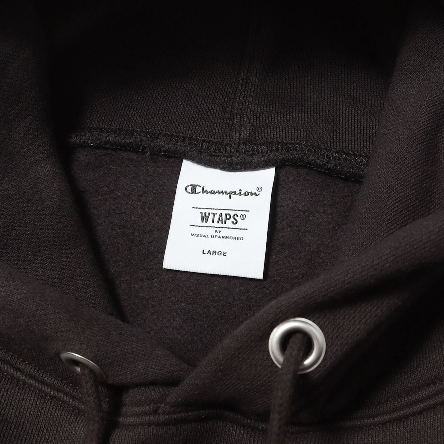 25AW ×Champion ロゴ刺繍 スウェットパーカー(ACADEMY / HOODED / CTPL)