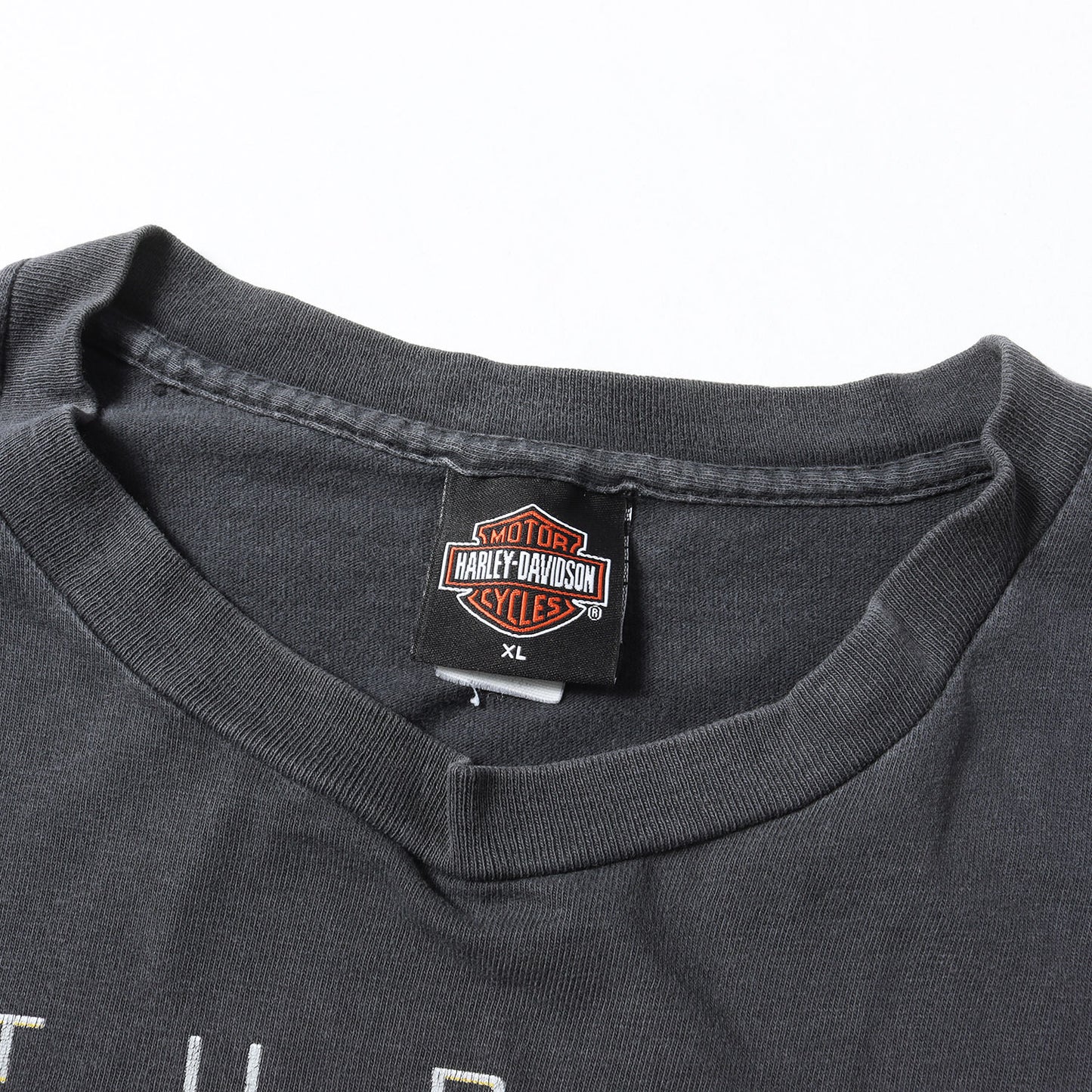 [雰囲気抜群] 00s 4面プリント 袖ロゴ フレイム エンブレム ロングスリーブ Tシャツ USA製