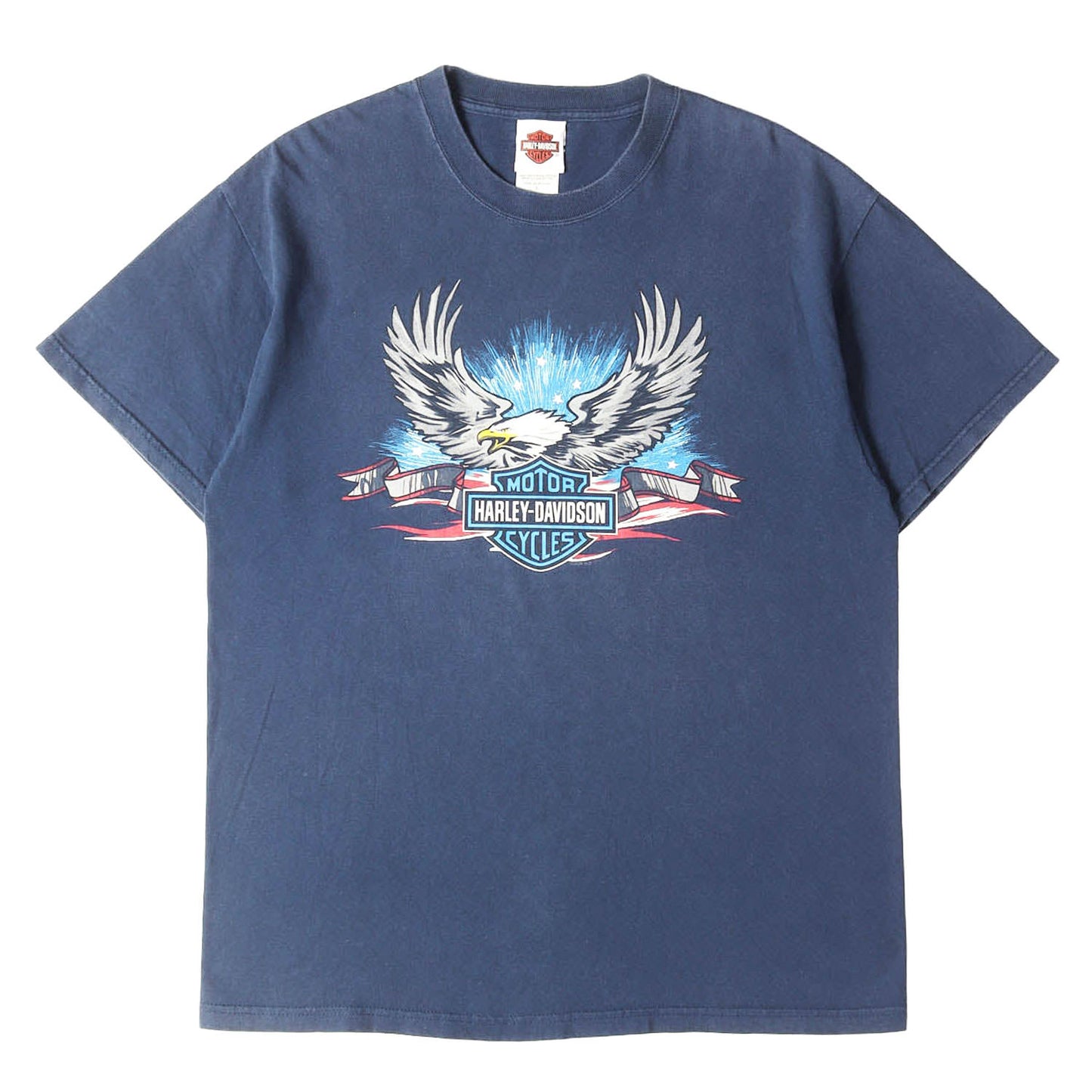 00s 両面プリント イーグル エンブレム Tシャツ / USA製 Hanes