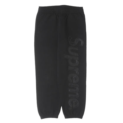 23AW ビッグサテンアップリケ スウェットパンツ(Satin Applique Sweatpant)