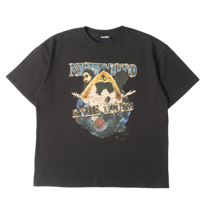 23SS グラフィックプリント オーバーサイズ ヘビー Tシャツ(RAP S/S TEE)