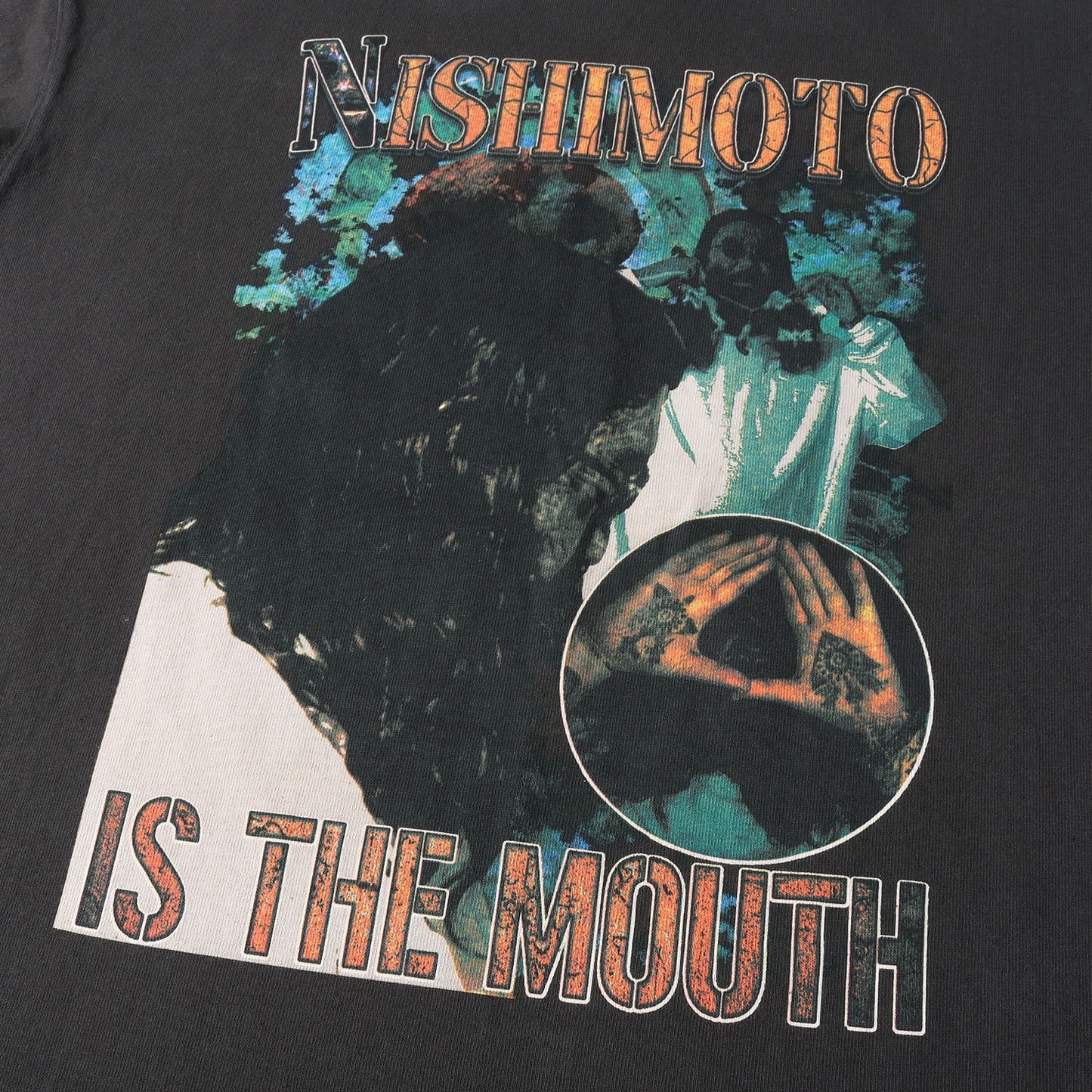 23SS グラフィックプリント オーバーサイズ ヘビー Tシャツ(RAP S/S TEE)