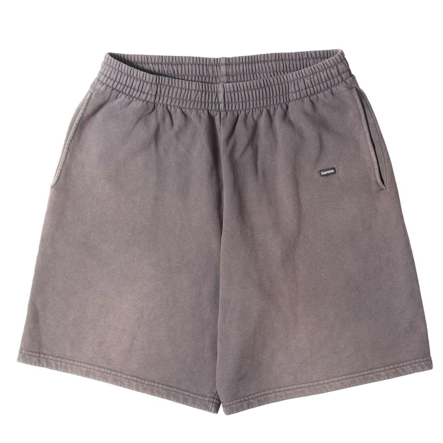 24SS オーバーダイ スモールBOXロゴ スウェット ショーツ(Overdyed Small Box Sweatshort)