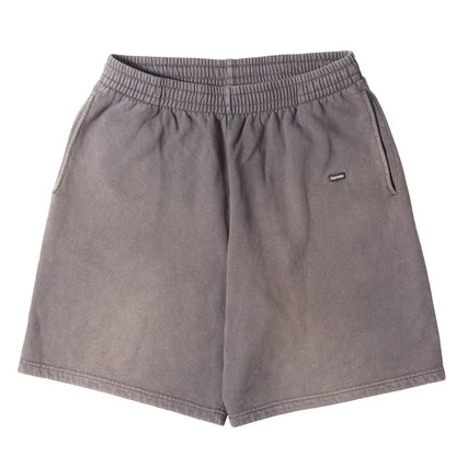 24SS オーバーダイ スモールBOXロゴ スウェット ショーツ(Overdyed Small Box Sweatshort)
