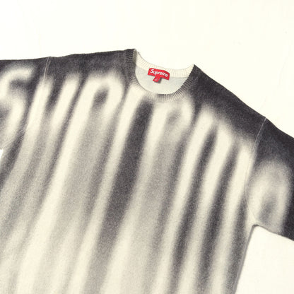 23AW ブラードロゴ ニットセーター(Blurred Logo Sweater)