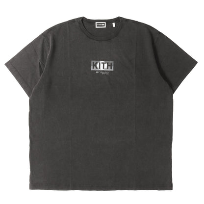 23SS ×Columbia PFG ヴィンテージ加工 BOXロゴ Tシャツ(Full Moon Vintage Tee)