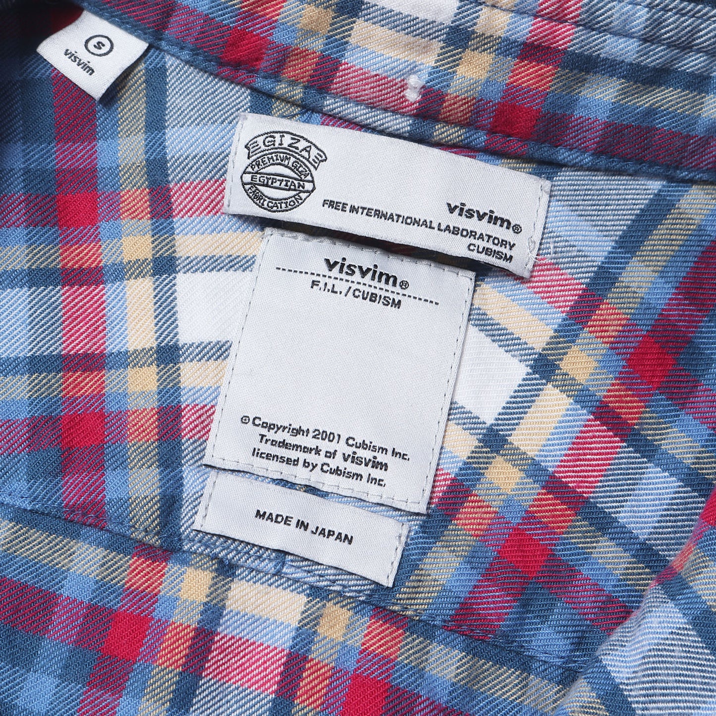 00s ジップポケット付き チェック ボタンダウン 半袖シャツ(JUNEAU WELD CHAMBRAY S/S GIZA)